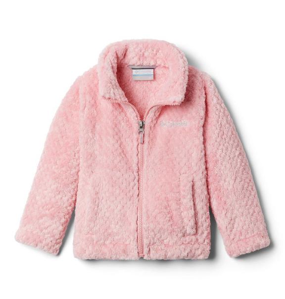 Columbia Fireside Sherpa Fleece Jacket Pink For Girls NZ9624 New Zealand